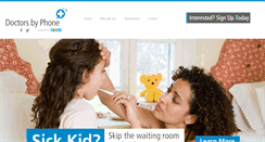 Desktop Screenshot of doctorsbyphone.com